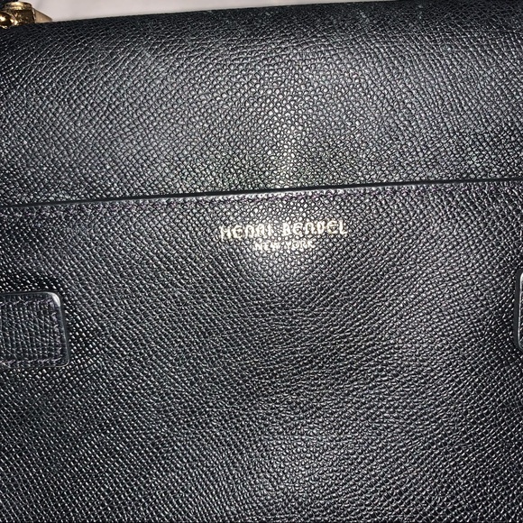 FIRM HENRI BENDEL BLACK SATCHEL - Picture 3 of 13